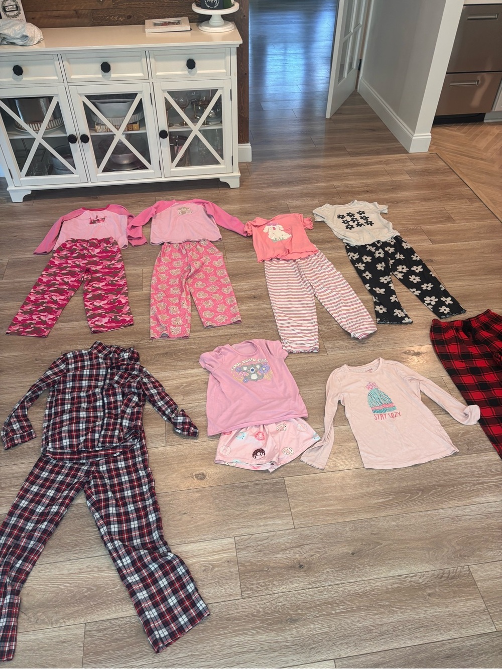 Girls Size 10/12 Pajama Sets